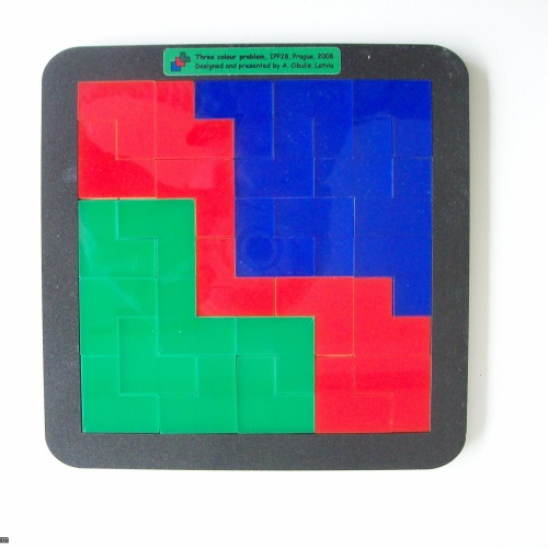 “Three Colour Problem V-27” (Exchange Puzzle IPP 28)