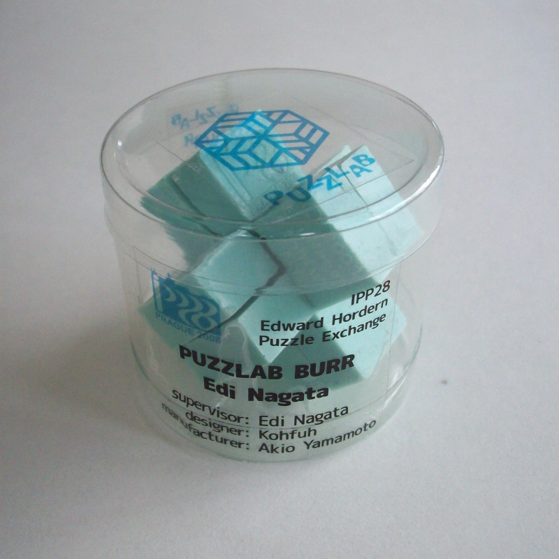 “Puzzlab Burr” (Exchange Puzzle IPP 28)
