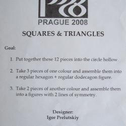 “Squares & Triangles” (Exchange Puzzle IPP 28)