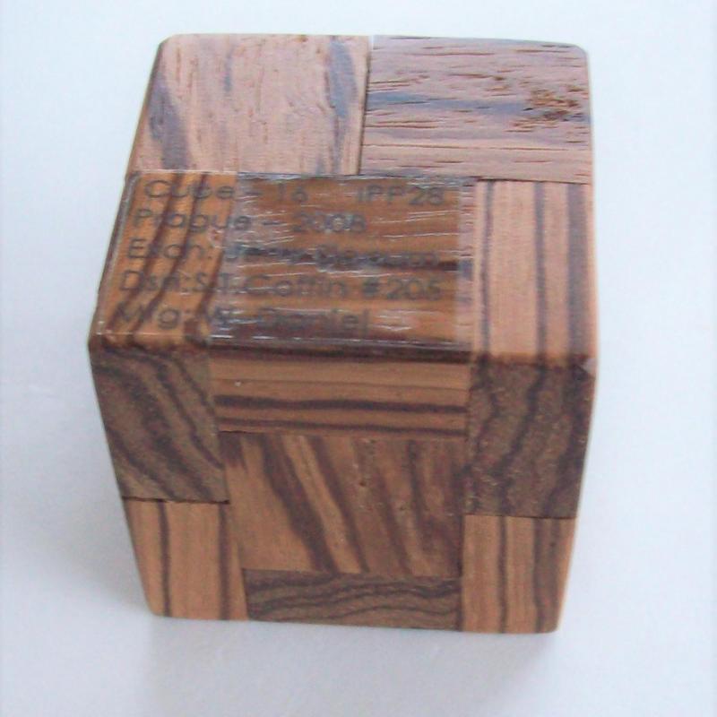“Cube - 16” (Exchange Puzzle IPP 28)