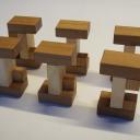 “SIXI Pagode – 6 I Cube” (Exchange Puzzle IPP 28)