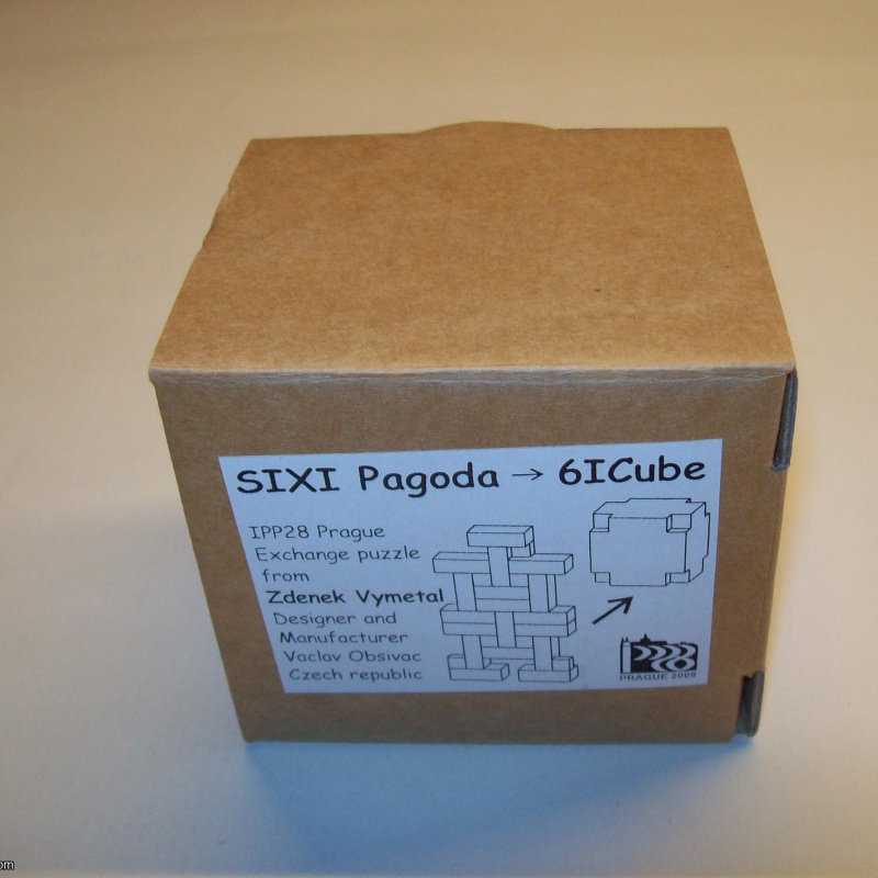“SIXI Pagode – 6 I Cube” (Exchange Puzzle IPP 28)