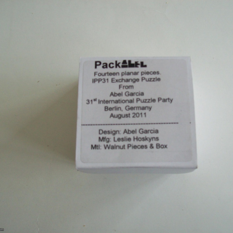 “PackAbel” (Exchange Puzzle IPP 31)