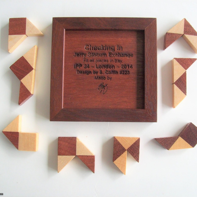 “Checking In” (Exchange Puzzle IPP 34)