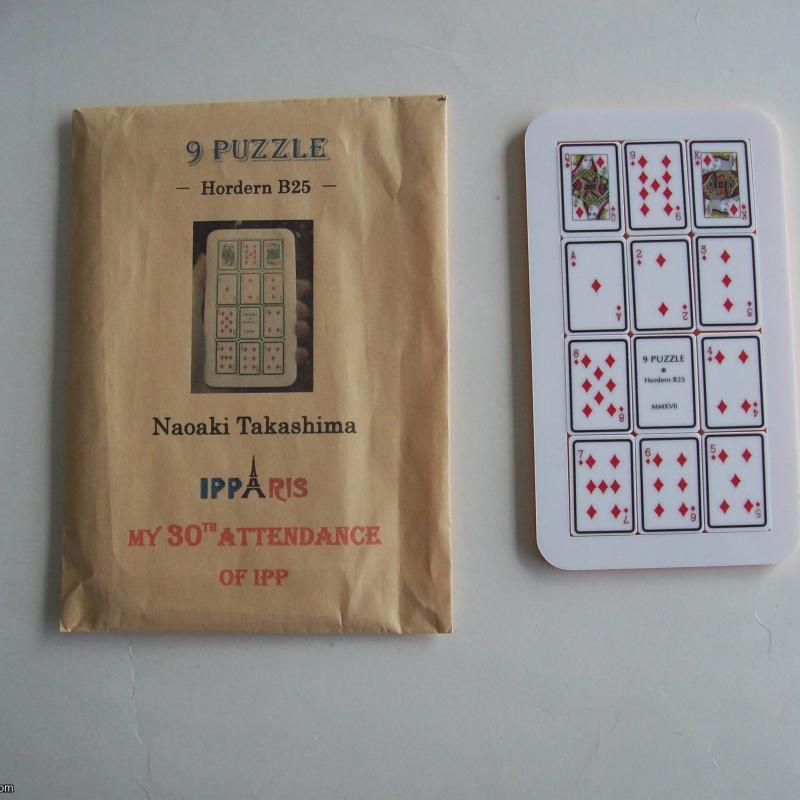 ”9 Puzzle -Hordern B25-” (Exchange Puzzle IPP 37)
