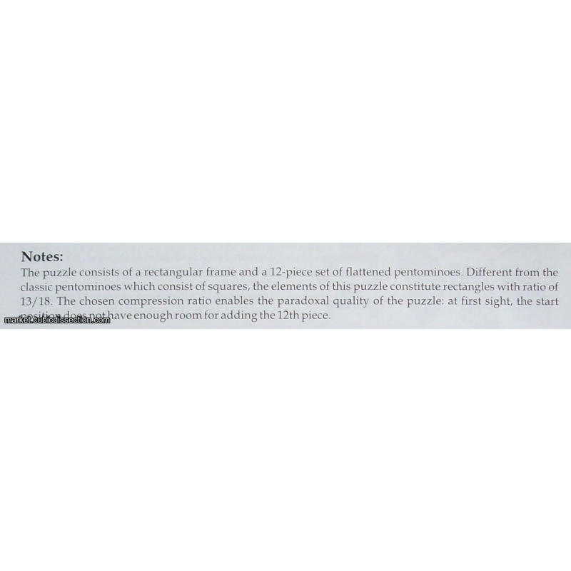 “Pentaparadox” (Exchange Puzzle IPP 28)