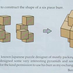 “Three Identical Pieces Burr” (Exchange Puzzle IPP 28)