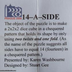 “14 Aside” (Exchange Puzzle IPP 28)