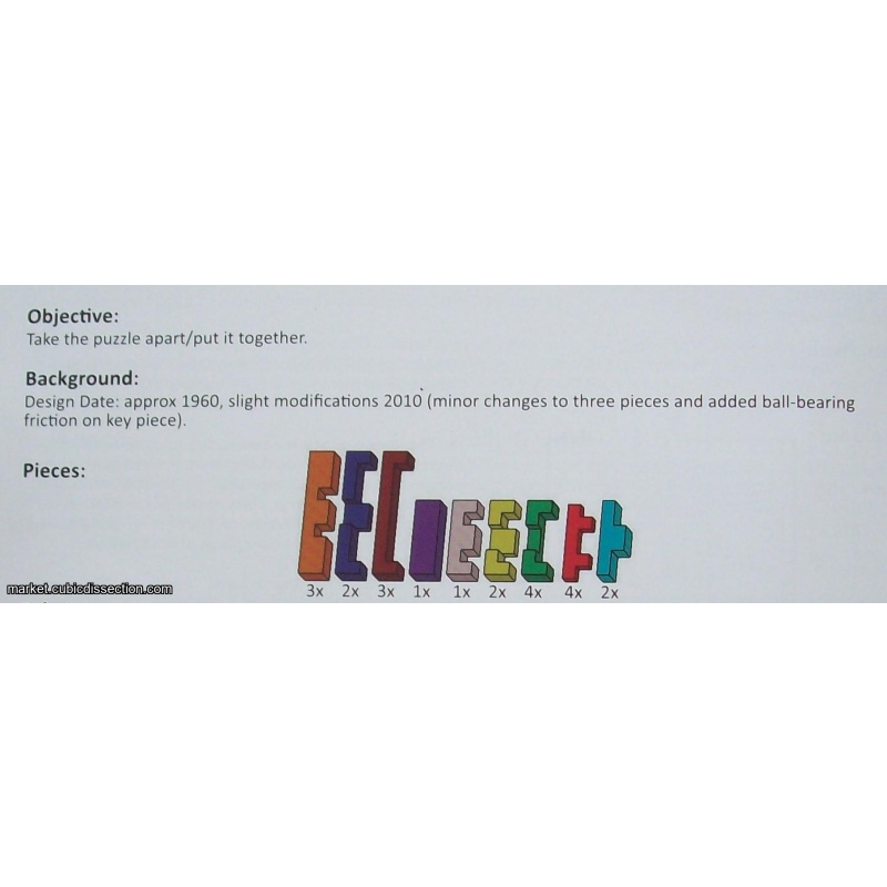 “First Design” (Exchange Puzzle IPP 31)