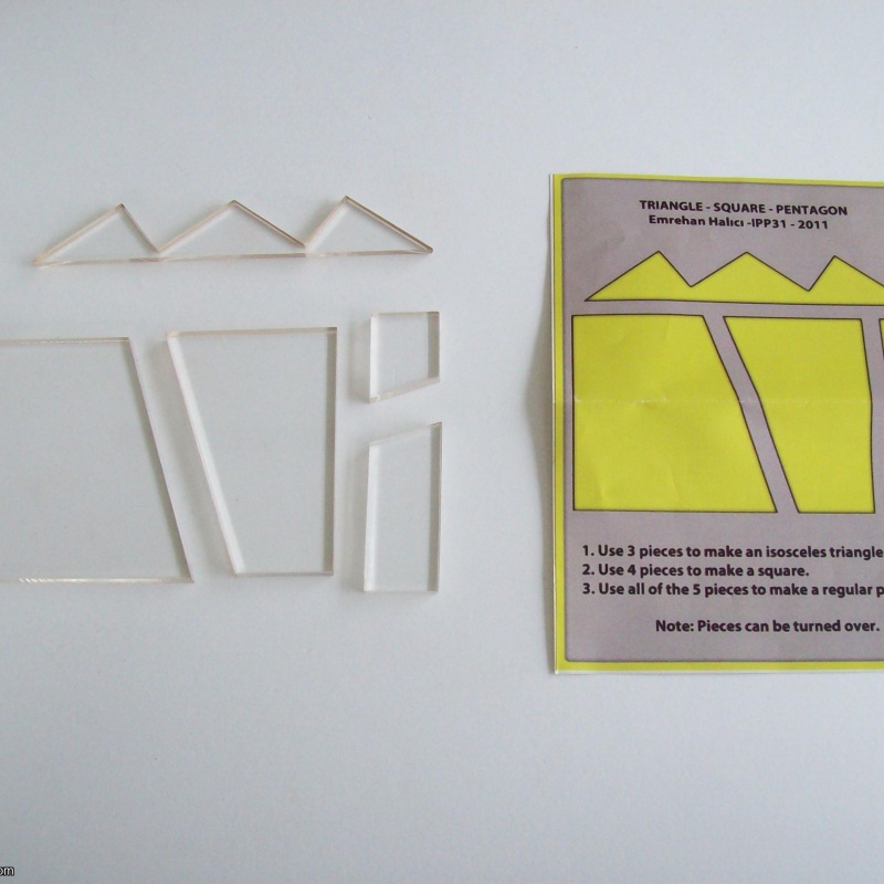 “Triangle Square Pentagon” (Exchange Puzzle IPP 31)