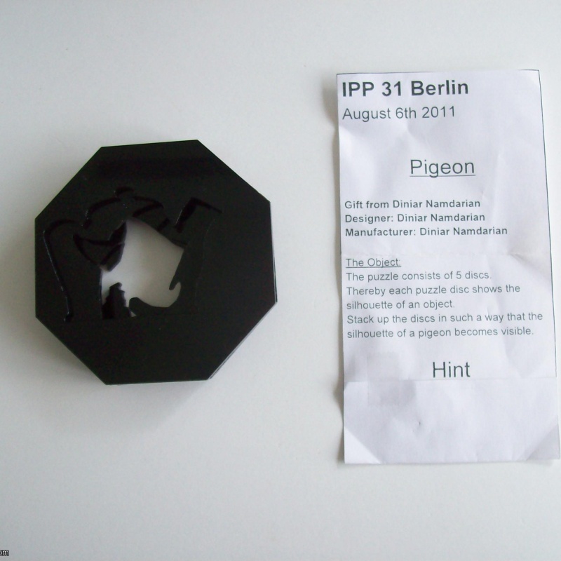 “Pigeon” (Exchange Puzzle IPP 31)