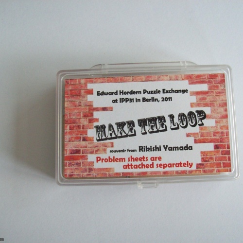 “Make the Loop” (Exchange Puzzle IPP 31)