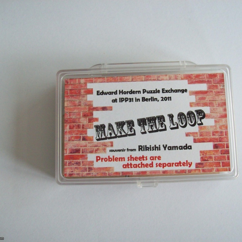 “Make the Loop” (Exchange Puzzle IPP 31)