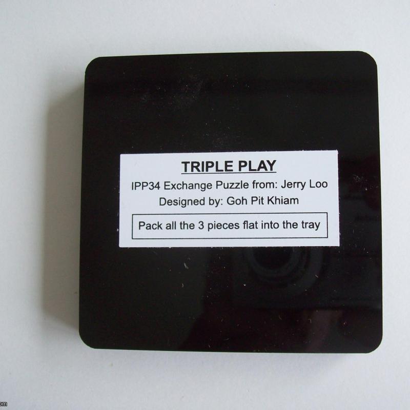 “Triple Play” (Exchange Puzzle IPP 34)