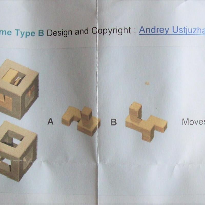 “Two in Frame – Type B” (Exchange Puzzle IPP 37)