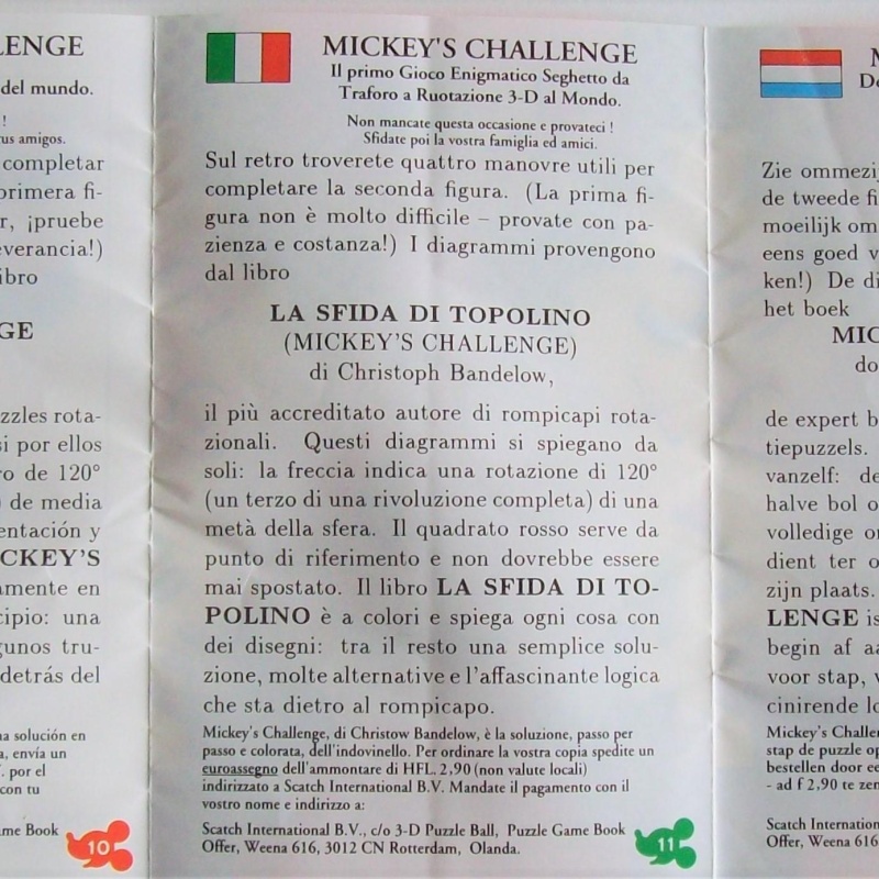 ”Mickey’s Challenge”