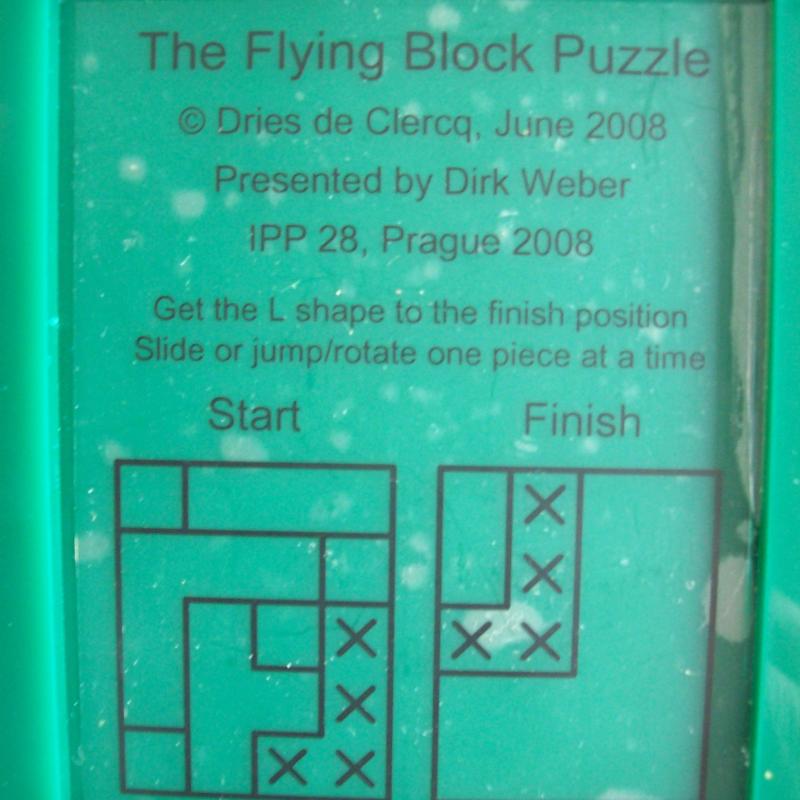 “The Flying Block Puzzle”