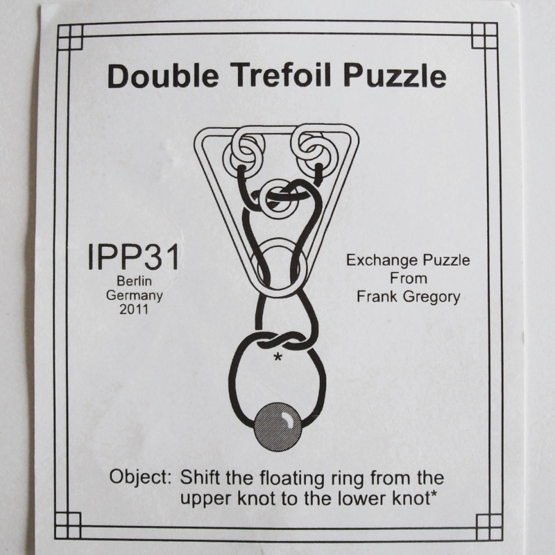 Double Trefoil Puzzle