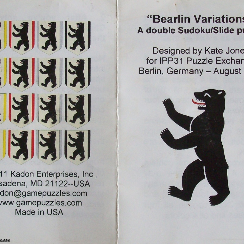 Bearlin Variations