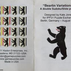 “Bearlin Variations”