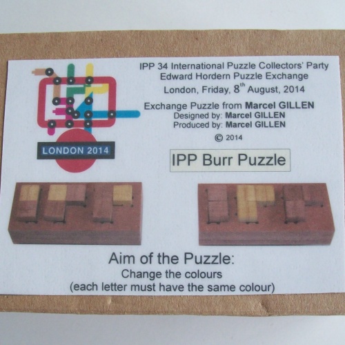 IPP Burr Puzzle