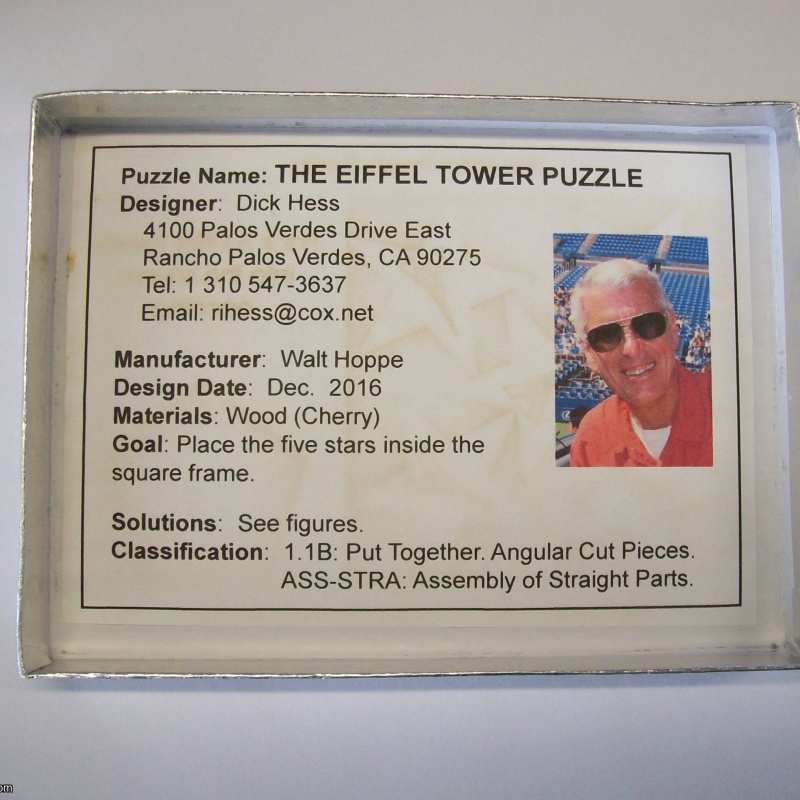The Eiffel Tower Puzzle