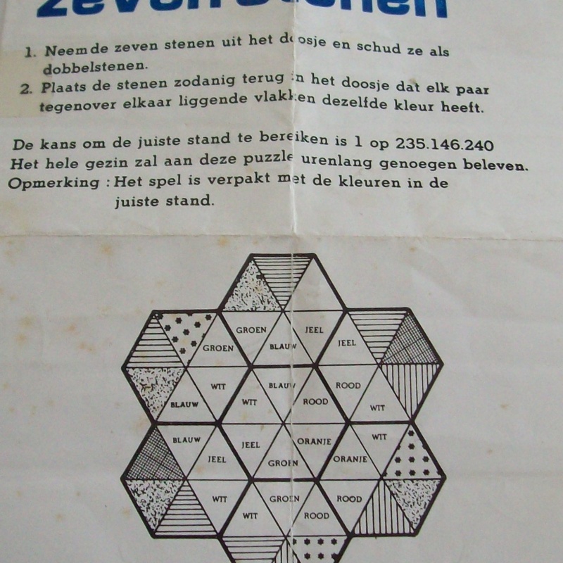 VINTAGE Circus Seven Puzzle