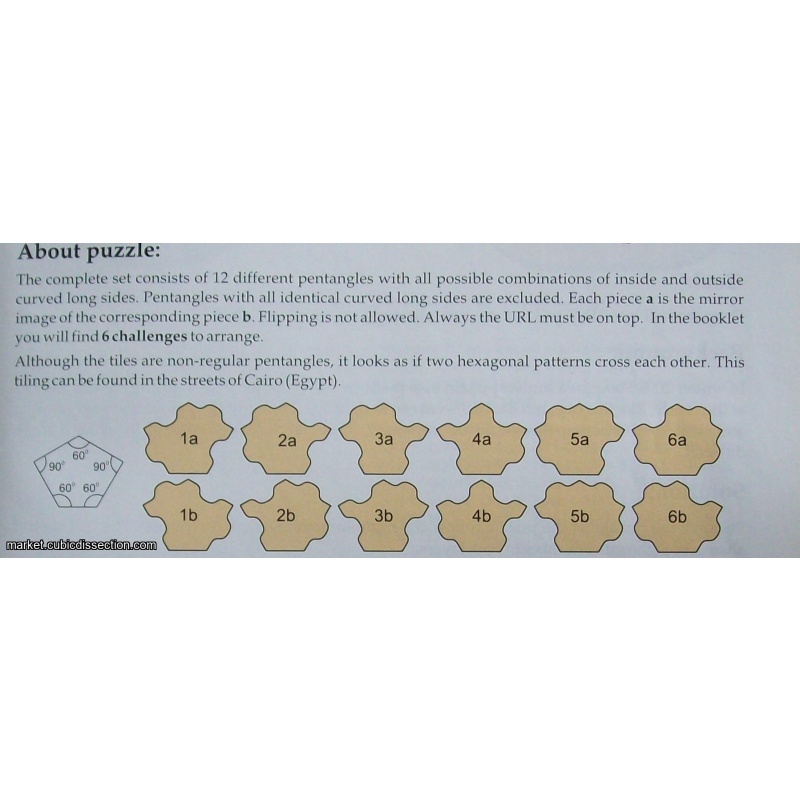 Cairo Cork Coaster Puzzle