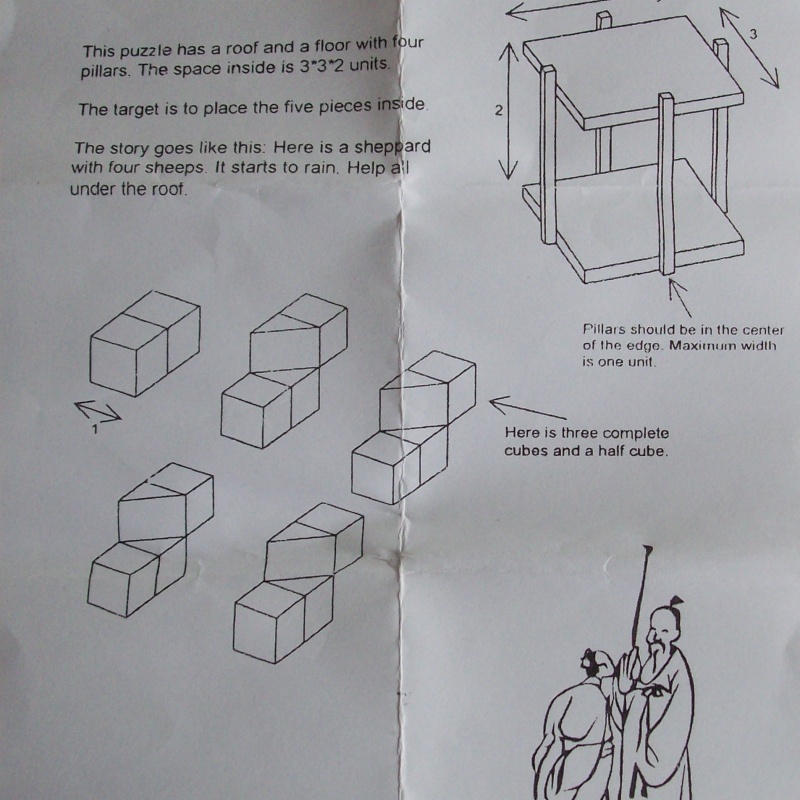 Shepard and Four Sheep