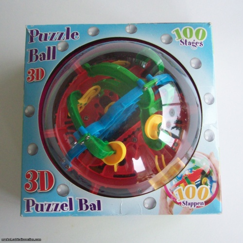 3D Puzzle Ball, 100 Stages
