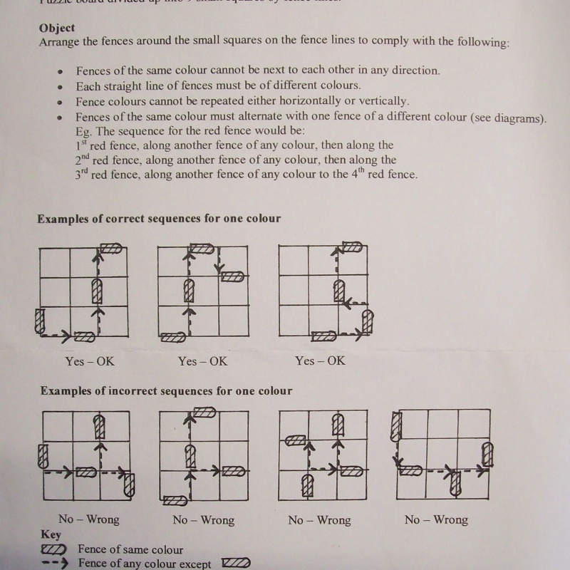Dale's Fence Puzzle