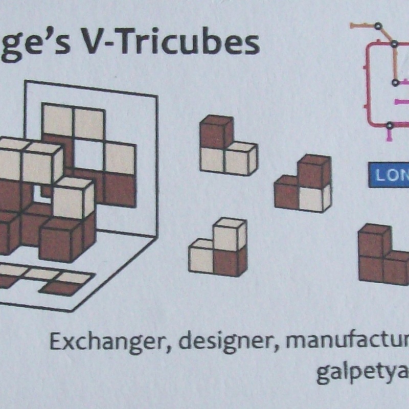 Monge's V Triominoes