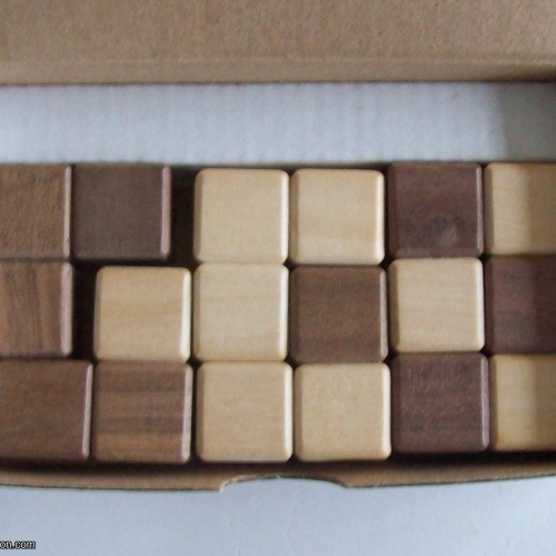 Monge's V Triominoes