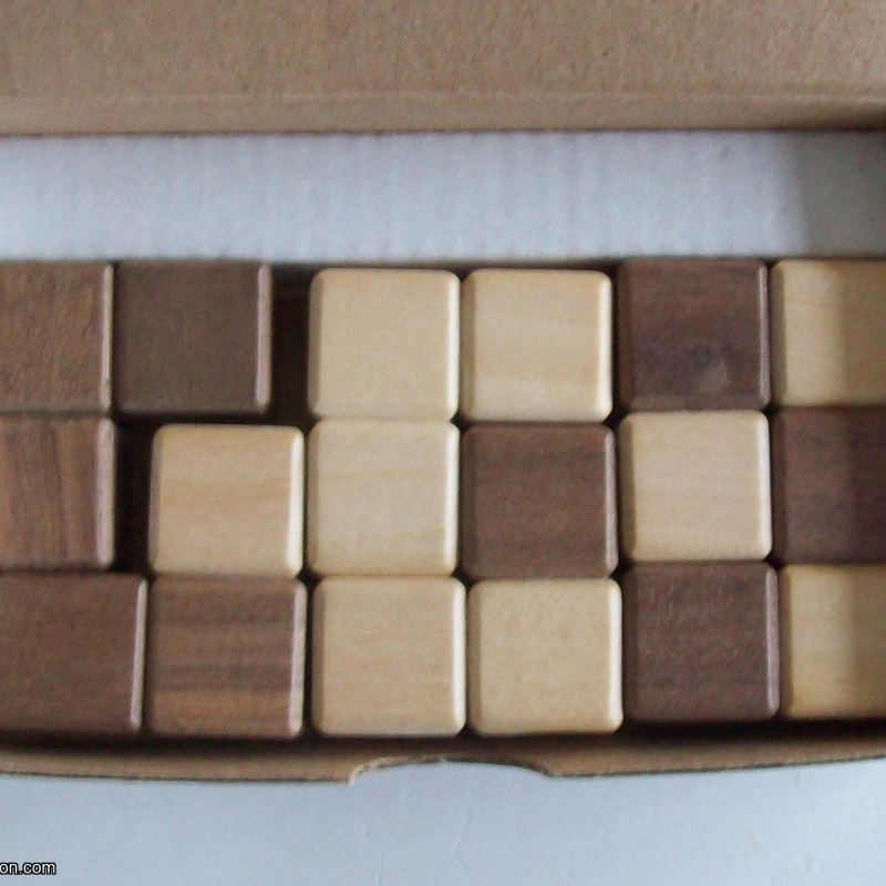 Monge's V Triominoes