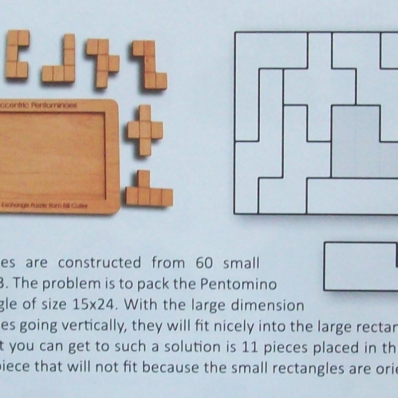 Eccentric Pentominoes