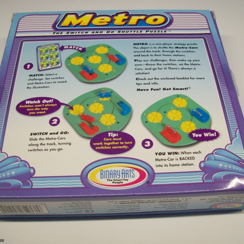 Metro The Switch and Shuttle Puzzle