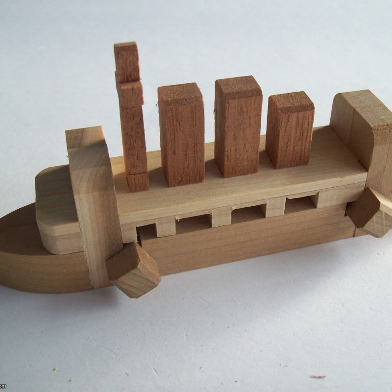 Mercari Wooden Boat