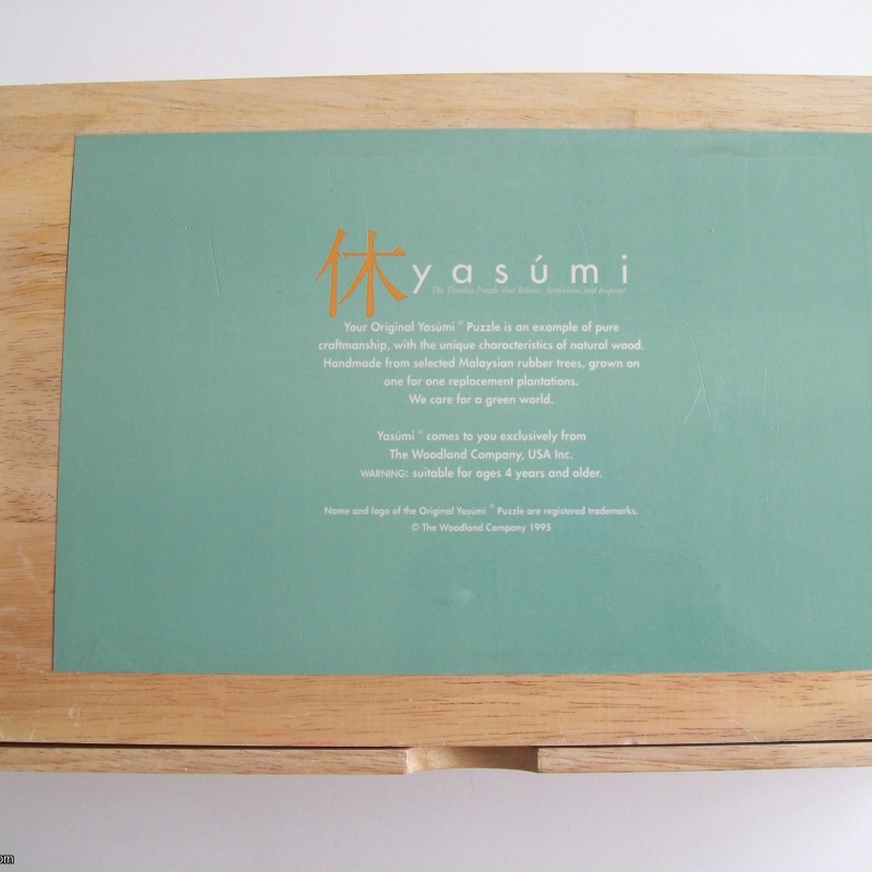 Yas’mi Wooden Puzzle Box