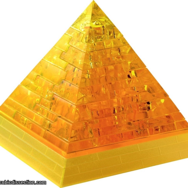 3D Crystal Puzzle 2 Pyramide