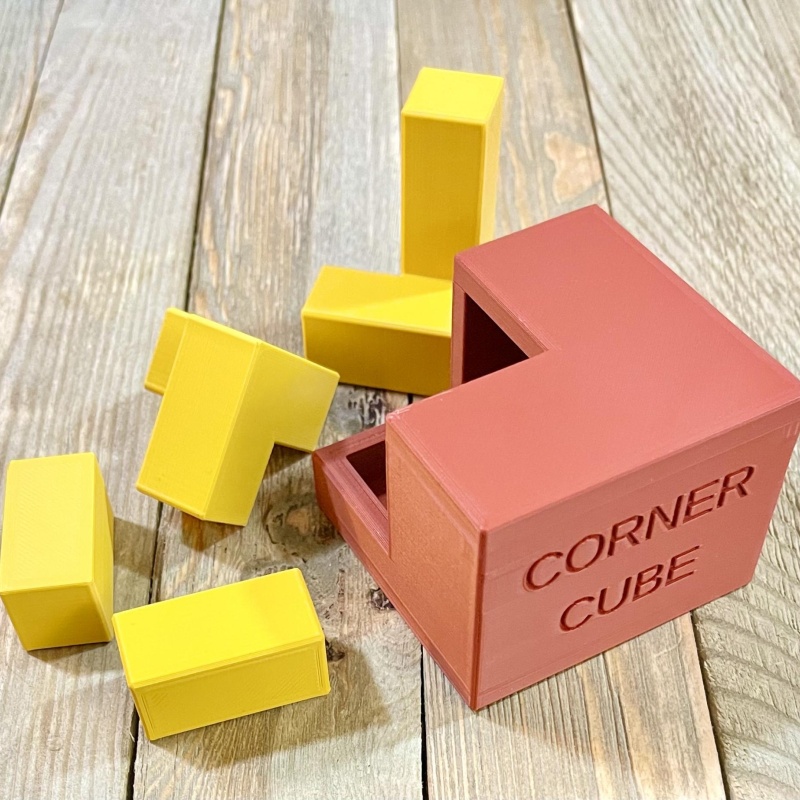 Diagonal Edge Corner Angle Cubes by Andrew Crowell
