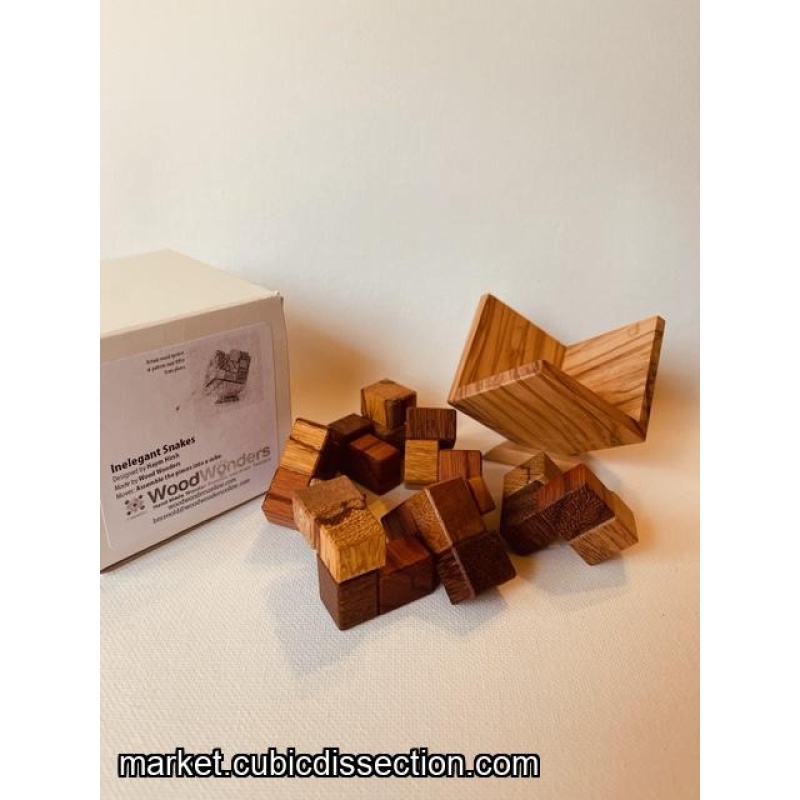 Inelegant Snakes - Haym Hirsh by Wood Wonders