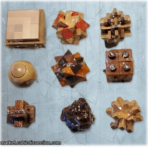 12 Shrink Wrapped Factory Sample Puzzles
