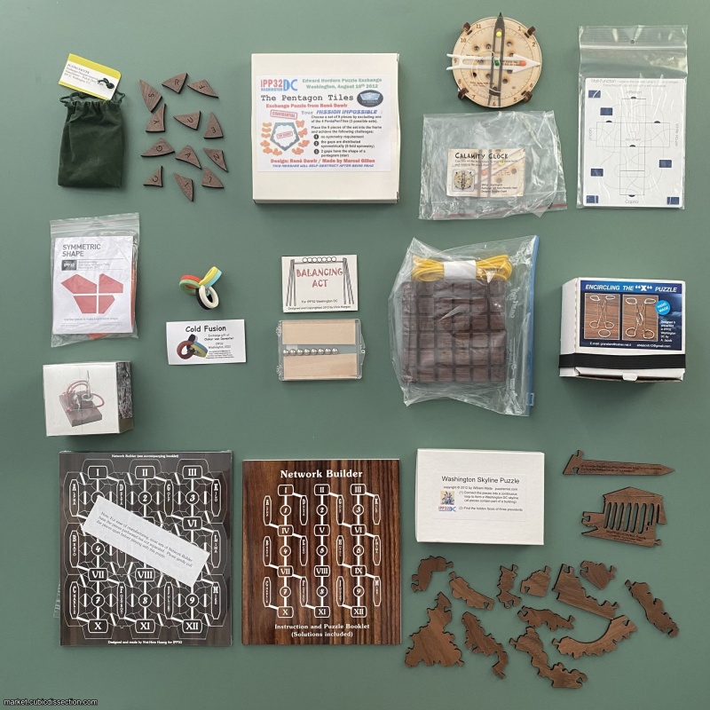 ONE DOZEN Exchange Puzzles from IPP32 (2012, Washington, DC)