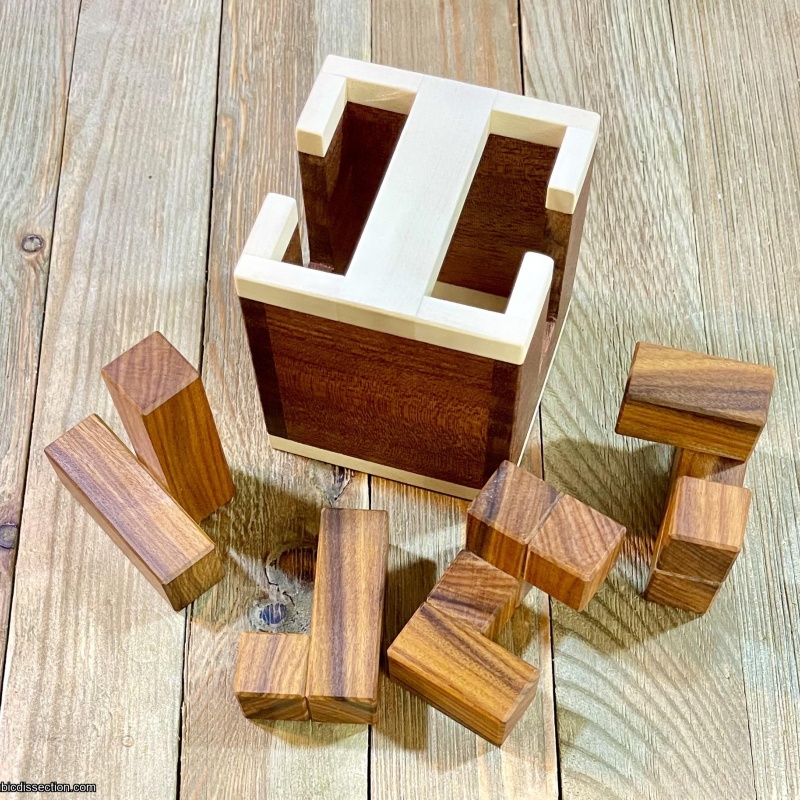 Pillar Packing Puzzle by Alexander Magyarics