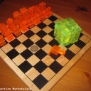 Scacco F.R. Opal Puzzle Chess Set