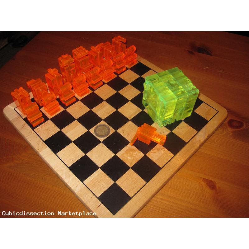 Scacco F.R. Opal Puzzle Chess Set