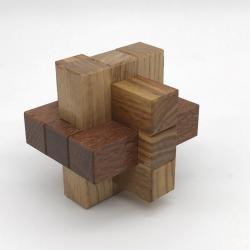 Burr of Nine Boxes by Andrey Ustjuzhanin Unique woods