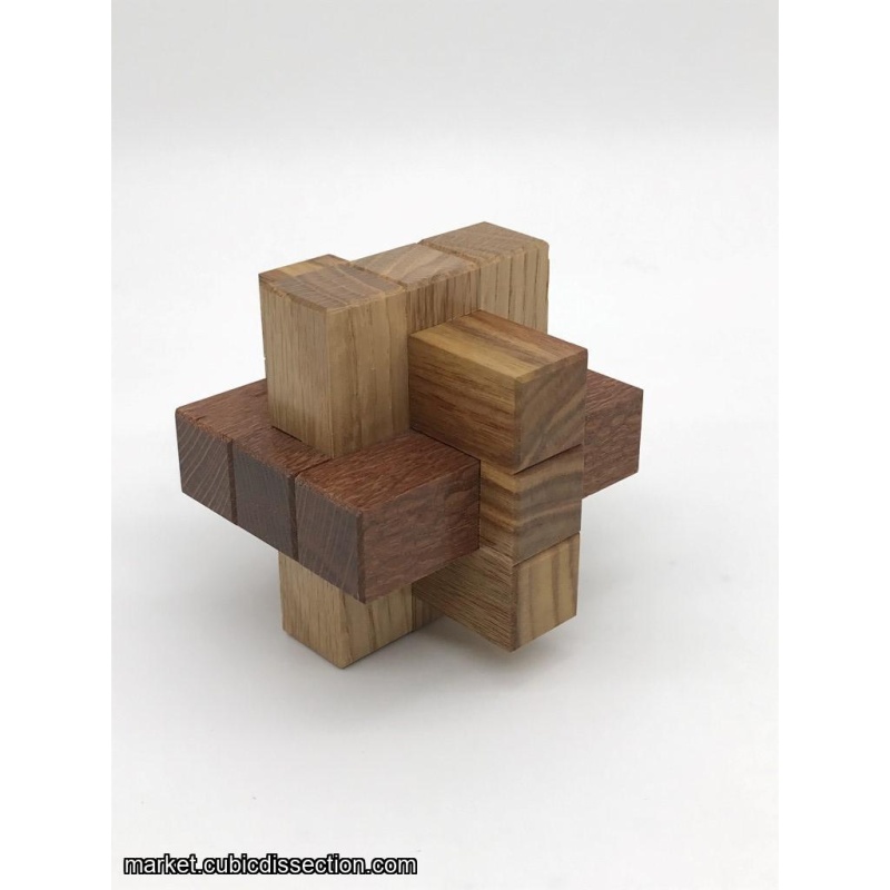 Burr of Nine Boxes by Andrey Ustjuzhanin Unique woods