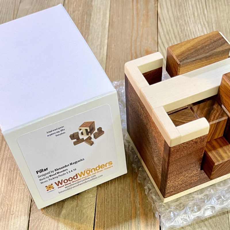 Pillar Packing Puzzle by Alexander Magyarics