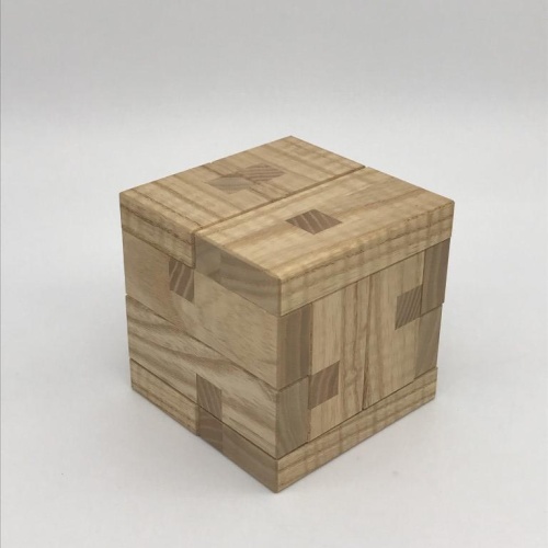 Cubic Burr by Tom Jolly unique woods